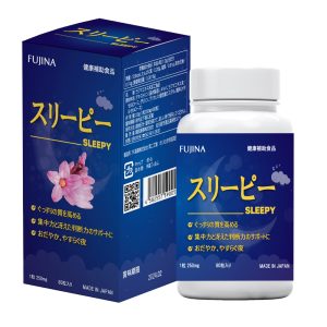 Viên uống hỗ trợ ngủ ngon Sleepy Fujina (Hộp 80 viên)