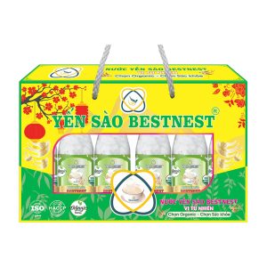 Hộp 6 chai Nước yến sào BESTNEST Tự nhiên 180ml