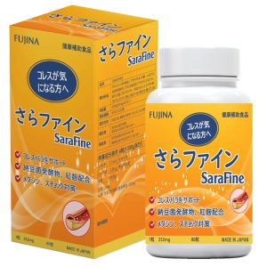 Viên uống hỗ trợ giảm mỡ máu Sarafine Fujina (Hộp 80 viên)