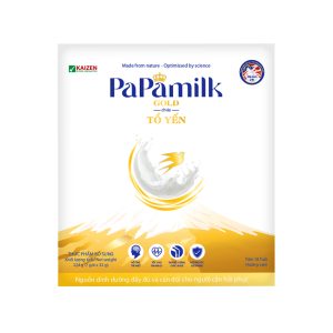 Sữa non tổ yến Papamilk Gold hỗ trợ xương khớp (7góix32g)