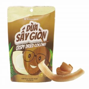 Dừa sấy giòn Nonglamfood - Túi 45g