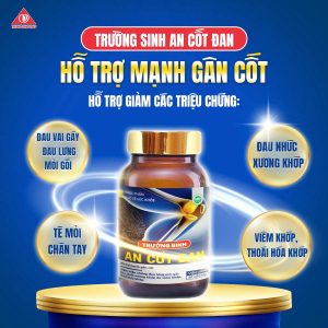 Viên uống Trường Sinh An Cốt Đan mạnh gân cốt, giảm đau lưng, mỏi gối, đau nhức khớp 30 viên