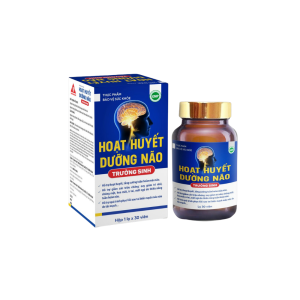 Hoạt Huyết Dưỡng Não Trường Sinh giúp tăng tuần hoàn máu não, cải thiện trí nhớ 30viên