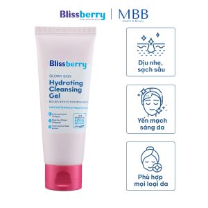 Sữa rửa mặt Blissberry dịu nhẹ cấp ẩm & sáng da 100ml