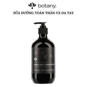 SỮA DƯỠNG ẨM TOÀN THÂN, kháng viêm, da sáng mịn Botany-tinh dầu vỏ cam quýt, chanh sim, cam Bergamot