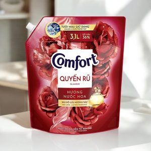 Nước xả vải Comfort Hương nước hoa Thiên Nhiên Quyến Rũ 3.1L
