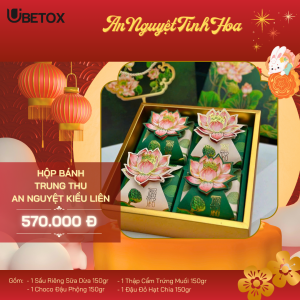 Trung thu 2025 - An Nguyệt Kiều Liên (4 bánh 150g) kèm túi