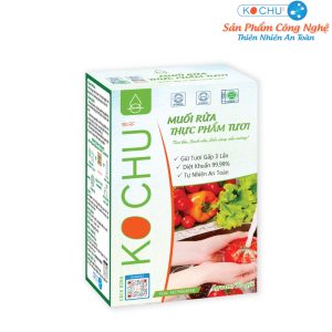 Muối rửa thực phẩm tươi Kochu (Hộp 30 gói)
